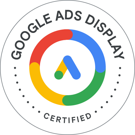 Wir sind Google Ads Display zertifiziert