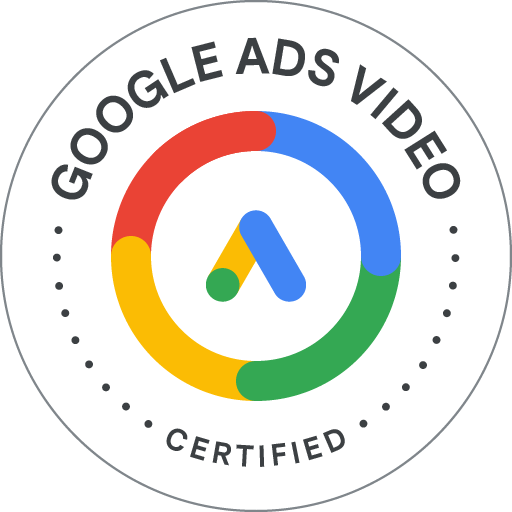 Wir sind Google Ads Video zertifiziert